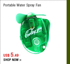 Portable Water Spray Fan