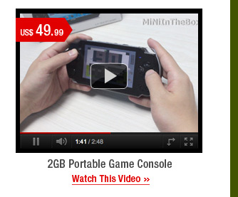 2GB Portable Game Console