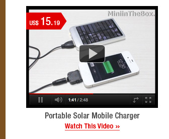 Portable Solar Mobile Charger