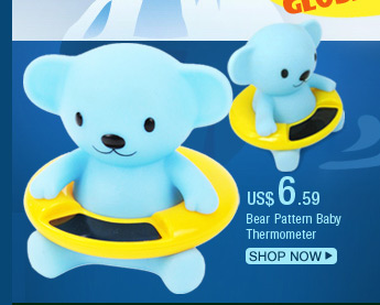 Bear Pattern Baby Thermometer