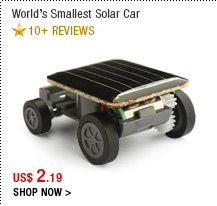 World’s Smallest Solar Car