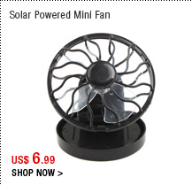 Solar Powered Mini Fan