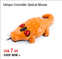 Unique Crocodile Optical Mouse