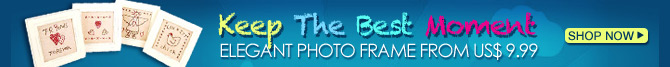 Keep The Best Moment LCD Photo Frames From US$ 9.99