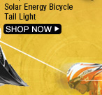 Solar Energy Bicycle Tail Light