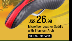 Microfiber Leather Saddle with Titanium Arch
