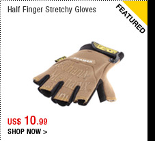 Half Finger Stretchy Gloves