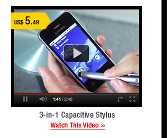 3-in-1 Capacitive Stylus