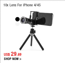 10x Lens For iPhone 4/4S