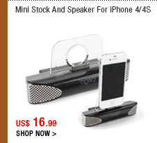 Mini Stock And Speaker For iPhone 4/4S