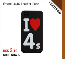 iPhone 4/4S Leather Case