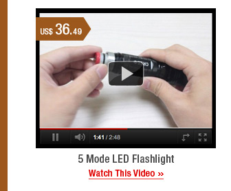 5 Mode LED Flashlight