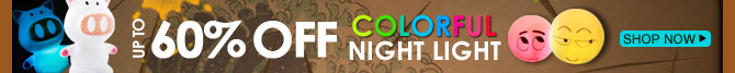 Colorful Night Light Up To 60% OFF