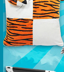 Tiger Style Cushion