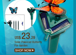 Solar Powered Butterfly For Garden