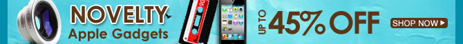 Novelty Apple Gadgets Up To 45% OFF