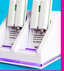 Dual USB Charging Stand For Wii Remote 