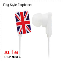 Flag Style Earphones