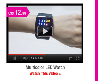 Multicolor LED Watch