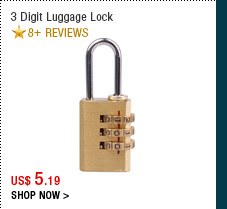 3 Digit Luggage Lock