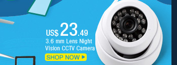 3.6 mm Lens Night Vision CCTV Camera