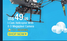 i-Cam Helicopter With 0.3 Megapixel Camera