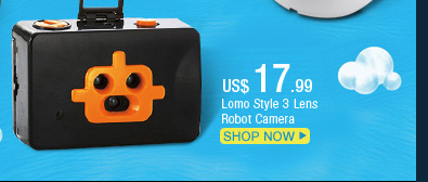 Lomo Style 3 Lens Robot Camera