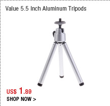 Value 5.5 Inch Aluminum Tripod