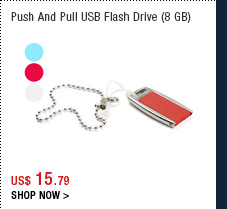 Push And Pull USB Flash Drive (8 GB)