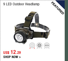 9 LED Outdoor Headlamp