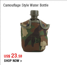 Camouflage Style Water Bottle