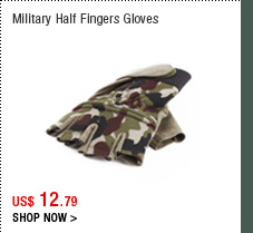 Military Half Fingers Gloves