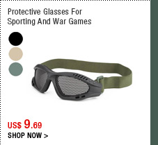 Protective Glasses For Sporting And War Games