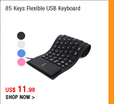 85 Keys Flexible USB Keyboard