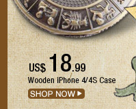 Wooden iPhone 4/4S Case