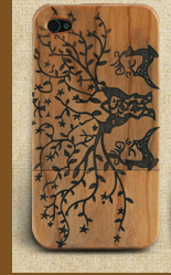 Wooden iPhone 4/4S Case