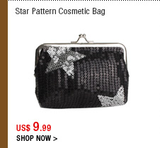 Star Pattern Cosmetic Bag