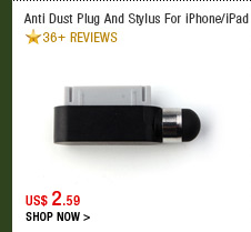 Anti Dust Plug And Stylus For iPhone/iPad