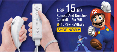 Remote And Nunchuk Controller For Wii