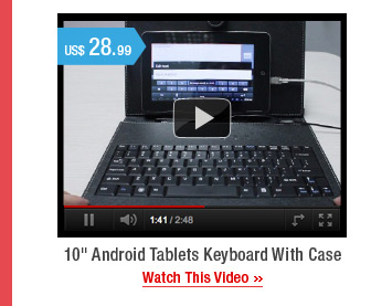 10" Android Tablets Keyboard With Case