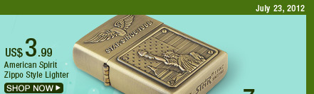 American Spirit Zippo Style Lighter