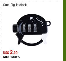 Cute Pig Padlock