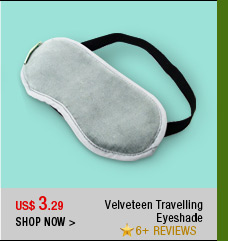 Velveteen Travelling Eyeshade