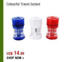 Colourful Travel Socket