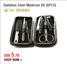 Stainless Steel Manicure Kit (6PCS)