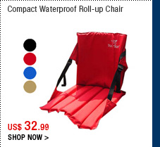 Compact Roll-up Portable Chair