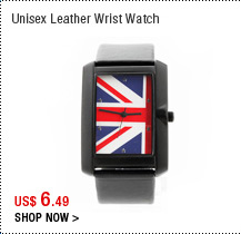 Unisex Leather Wrist Watch