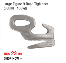 Large Figure 9 Rope Tightener (300lbs, 136kg)