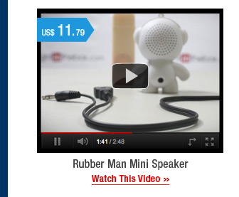 Rubber Man Mini Speaker