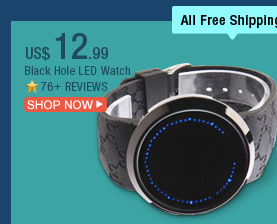 Black Hole LED Watch